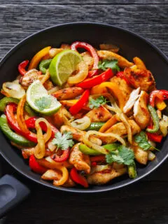 chicken fajitas recipe for two