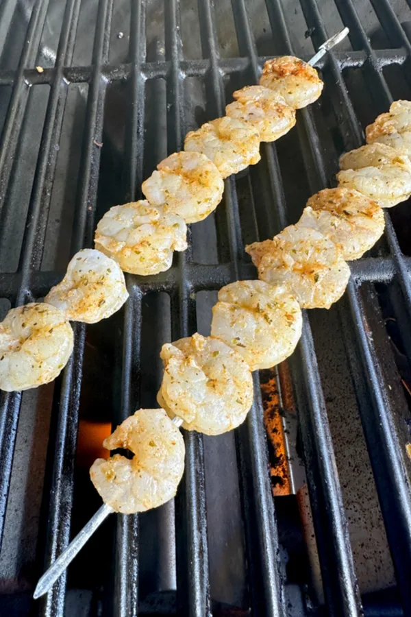 grilled shrimp skewers