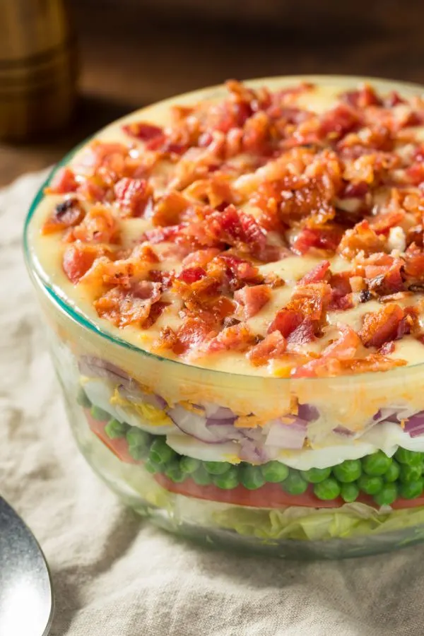 Easy 7 Layer Salad