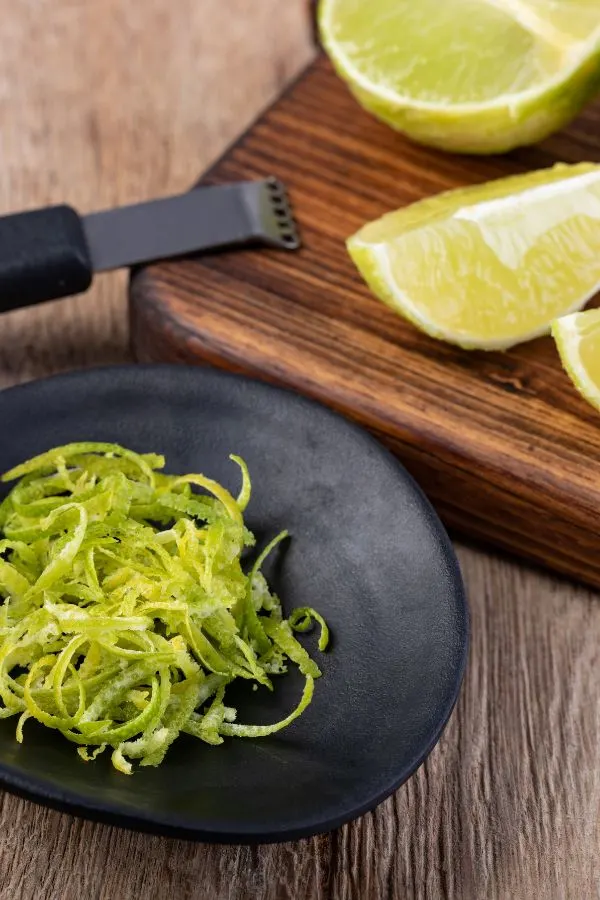 Limes and zest