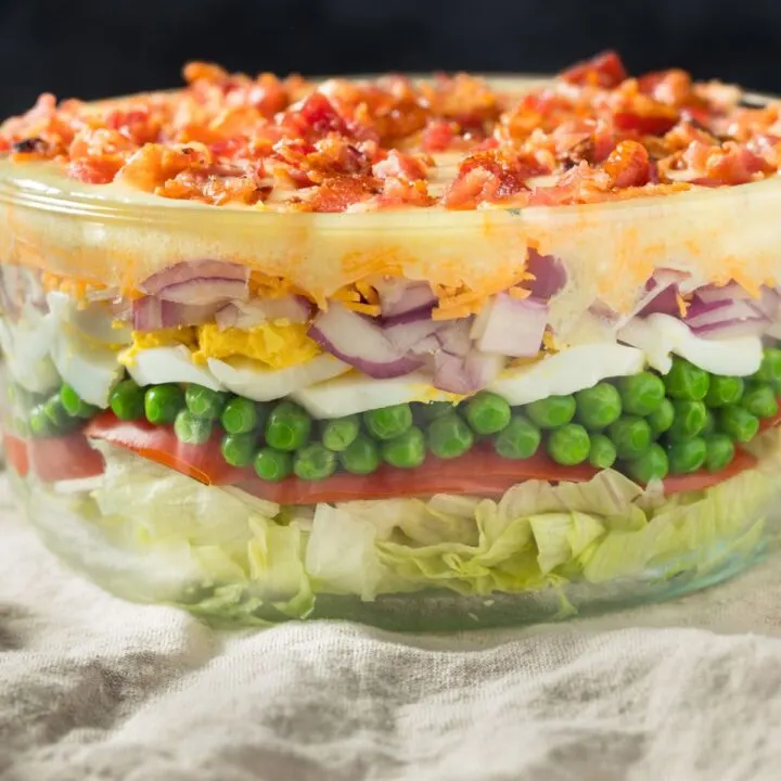Easy 7 Layer Salad