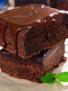 Texas Sheet Cake For Two