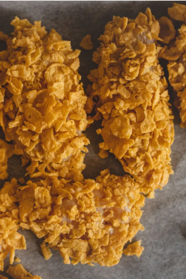 cornflake coated chicken