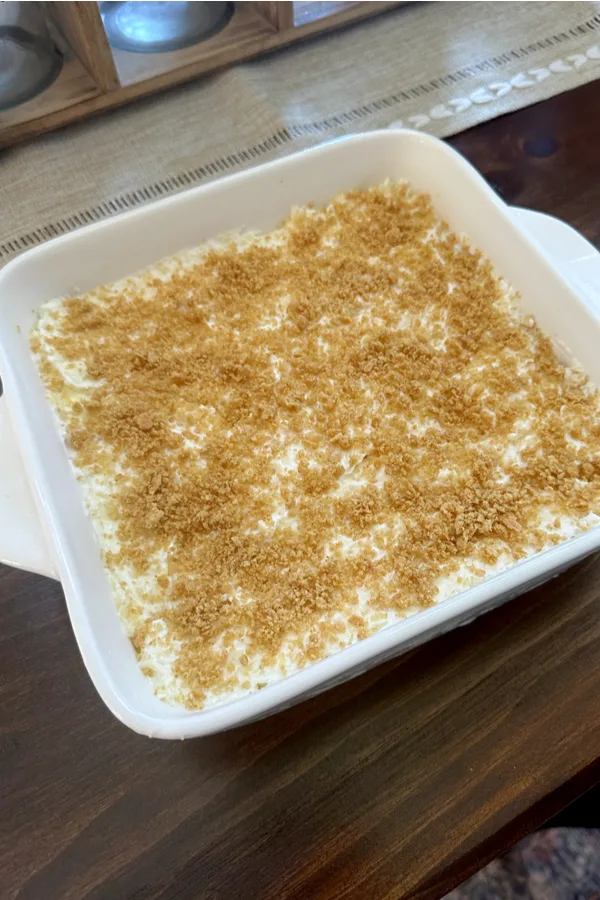 no bake pineapple dream dessert