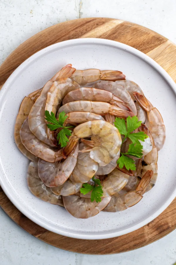 peel and eat raw shrimp