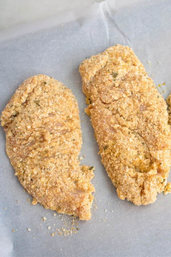 breaded chicken