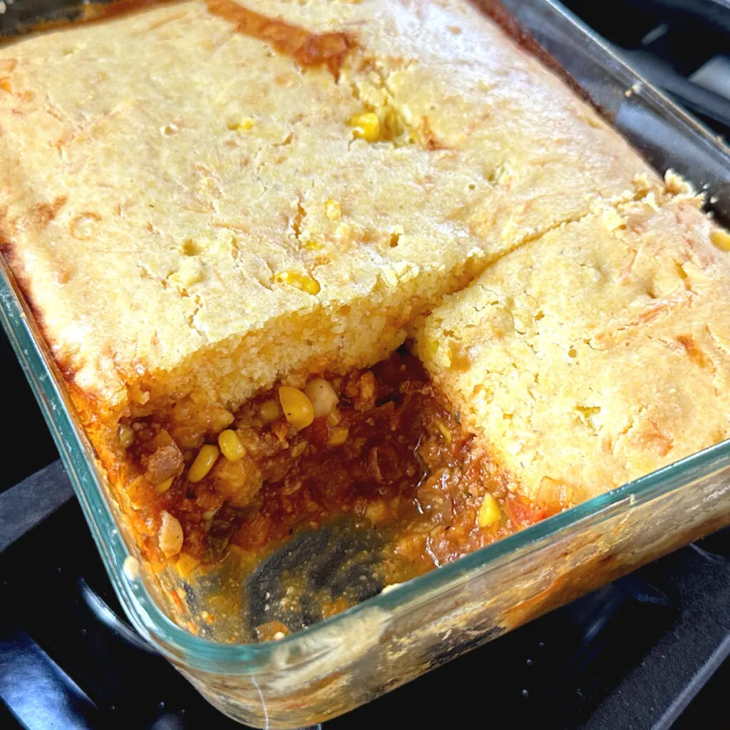 chili cornbread casserole