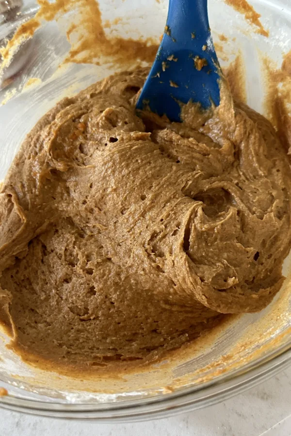 pumpkin cookie batter