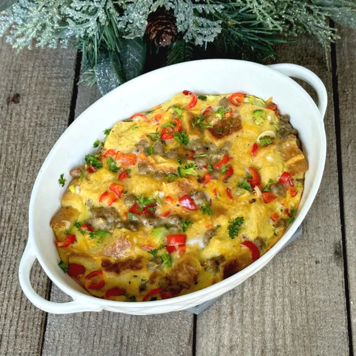 Christmas breakfast casserole