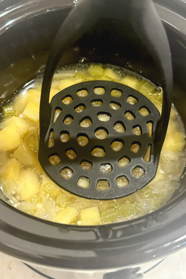 masher in soup