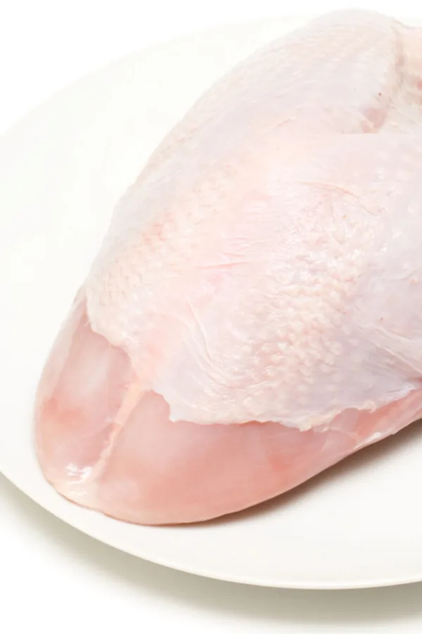 raw turke breast
