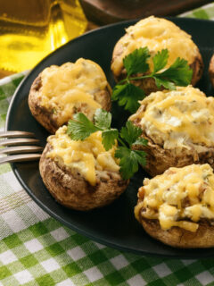 easy stuffed mushrooms