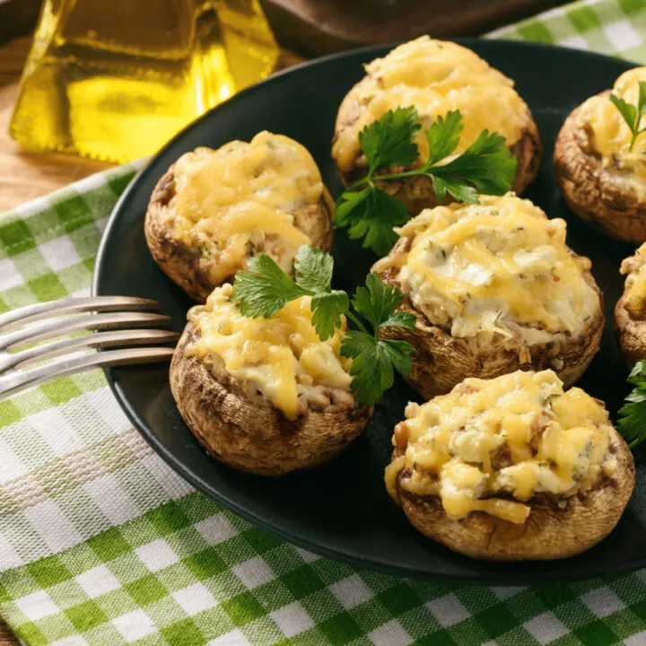 easy stuffed mushrooms