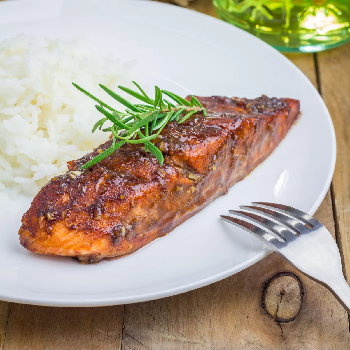 honey garlic salmon