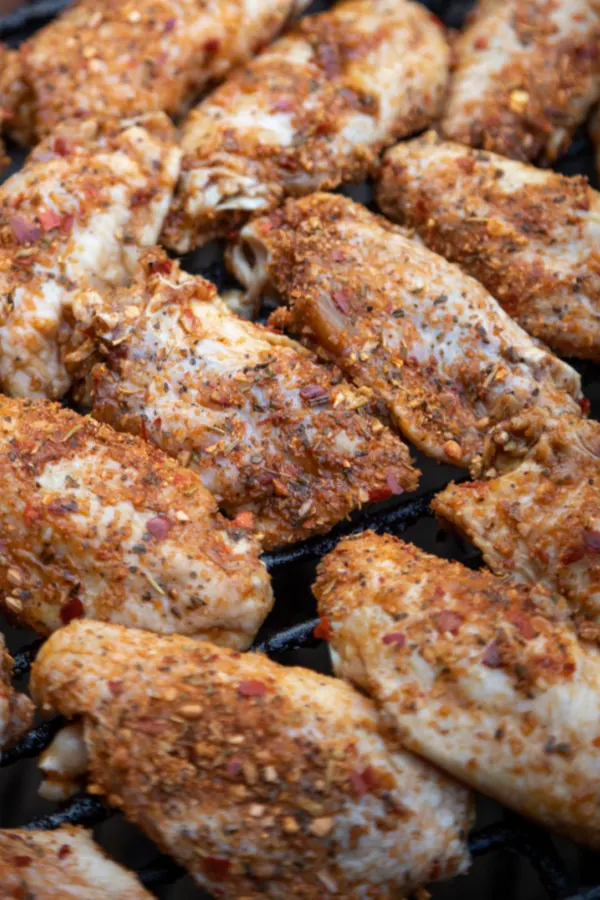 seasoned chicken wings