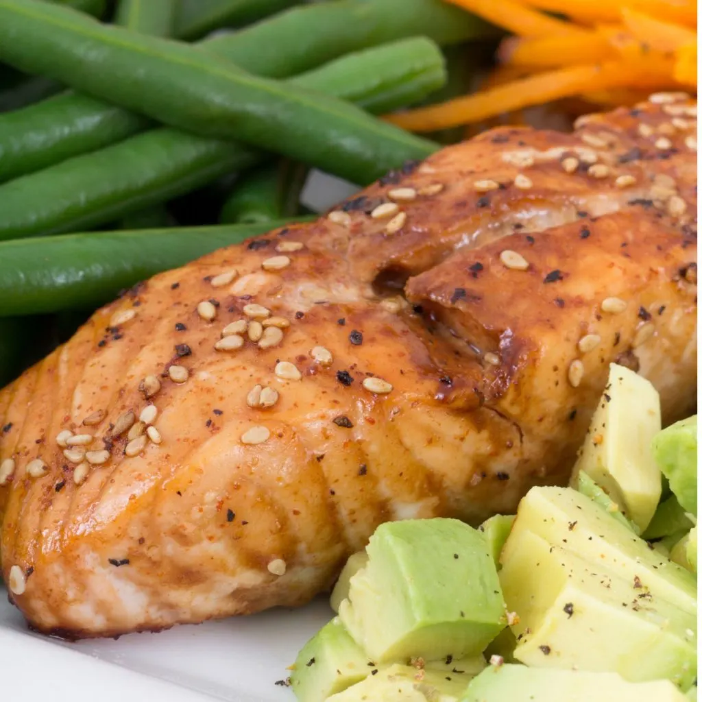 balsamic salmon