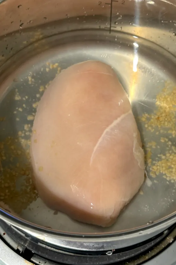 poaching chicken breast