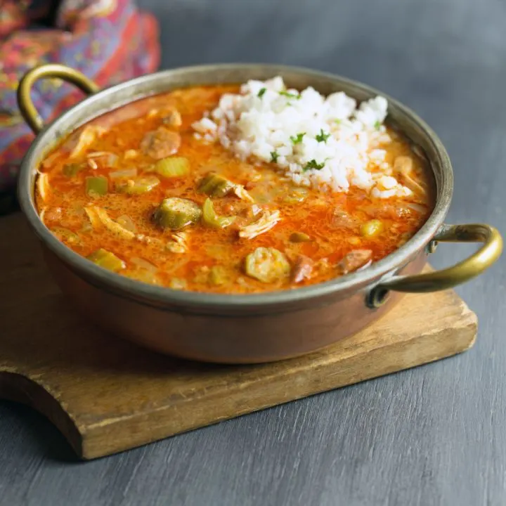 chicken and sausage gumbo