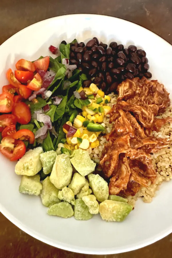 Barbecue Ranch Chicken Bowl
