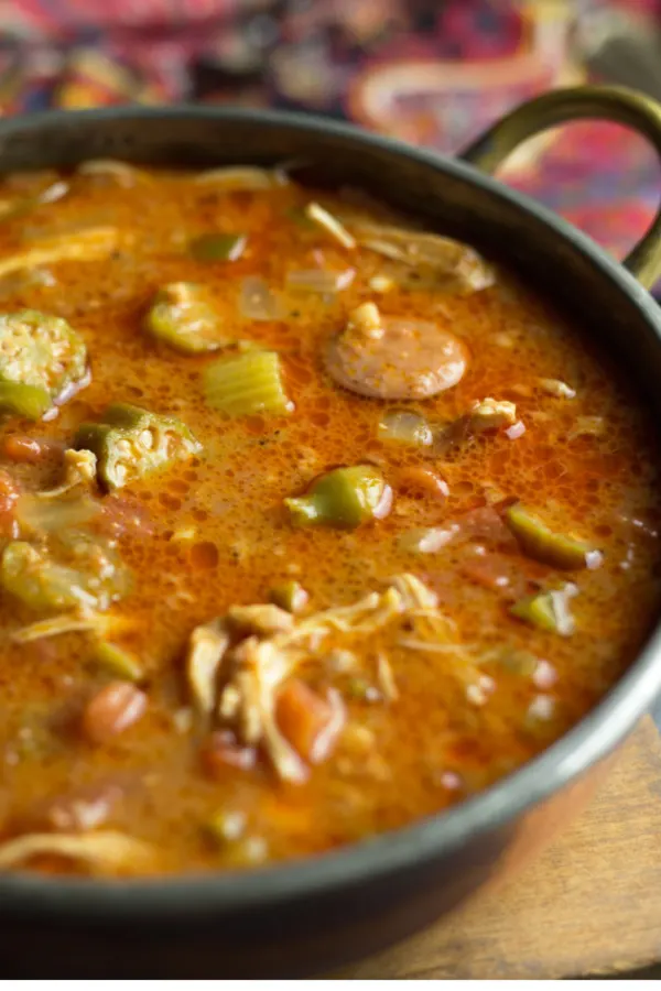 cooking gumbo