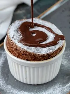 featured chocolate soufflé