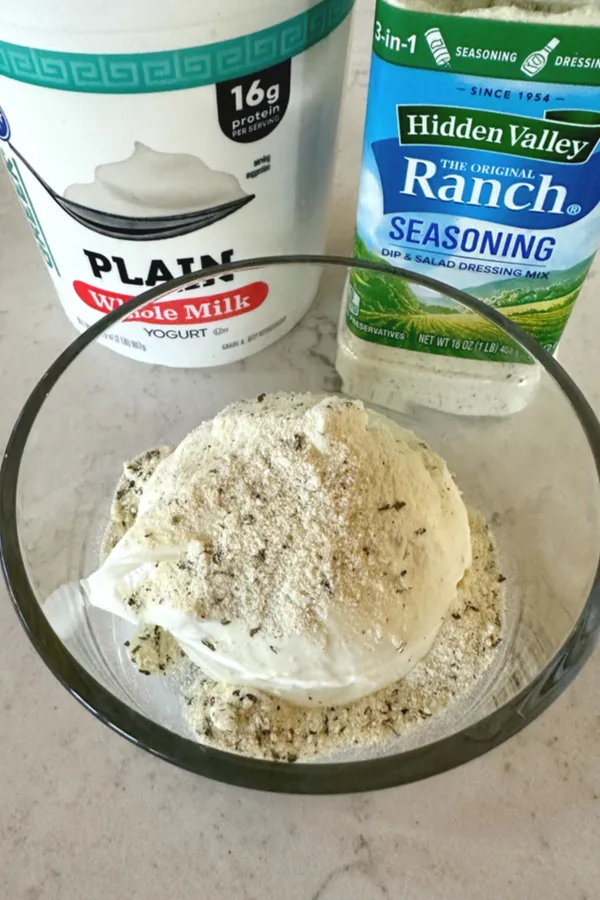 healthy Ranch dressing