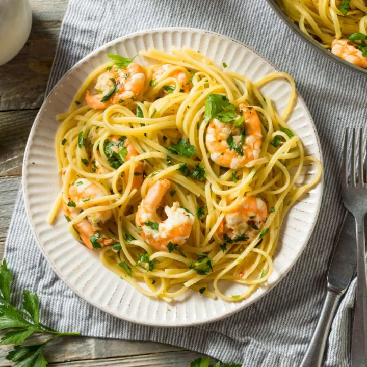 garlic butter shrimp scampi