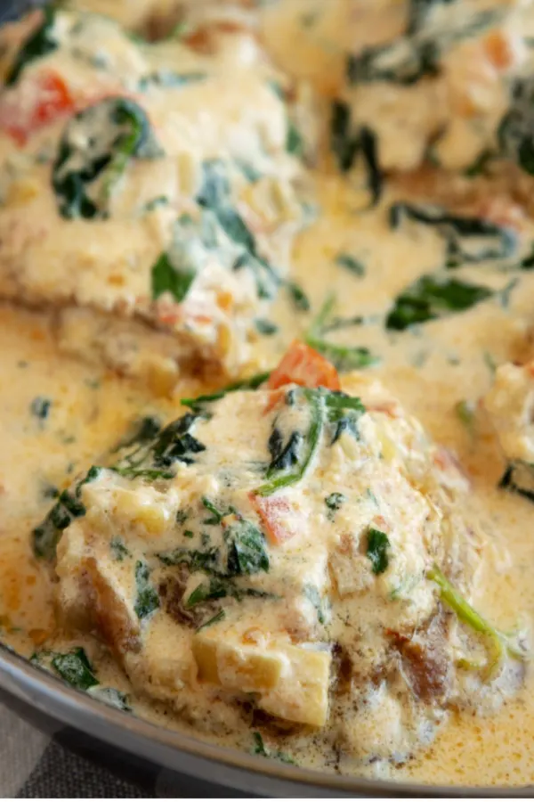 chicken in cream sauce