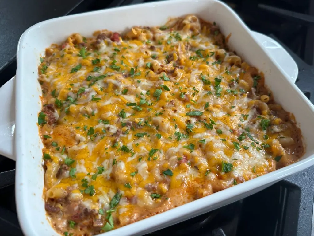 cheeseburger casserole