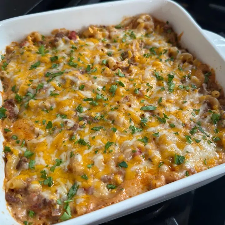 cheeseburger casserole
