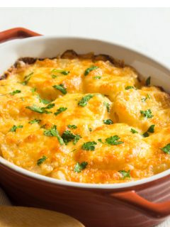 au gratin potatoes for two