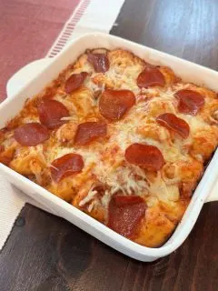Bubble up pizza casserole