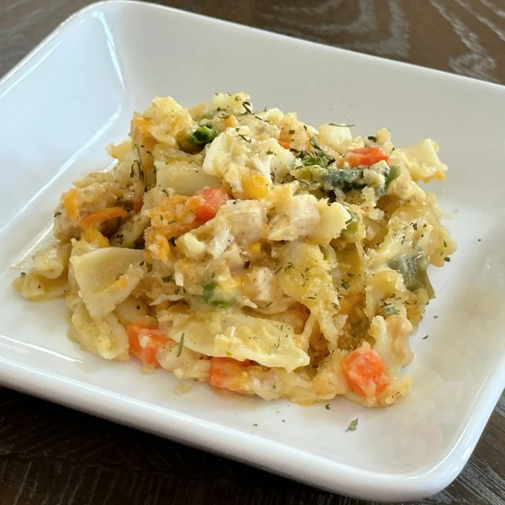 easy chicken noodle casserole
