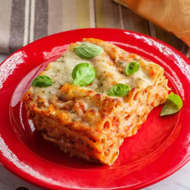 baked ziti for two