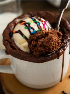 coffee cup brownie