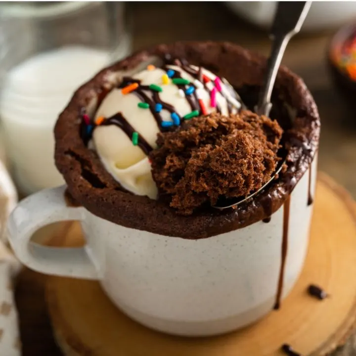 coffee cup brownie