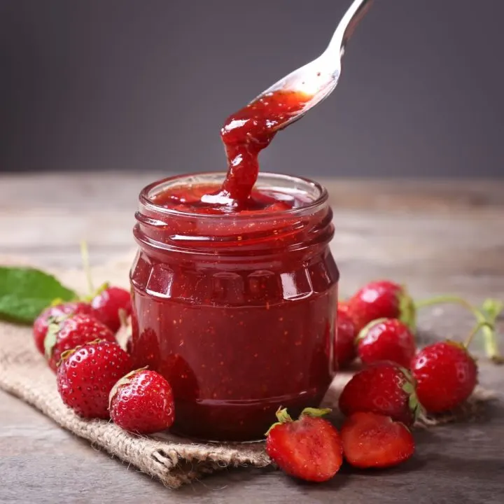 strawberry freezer jam