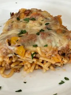 baked spaghetti casserole