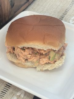 chipotle chicken salad sandwich