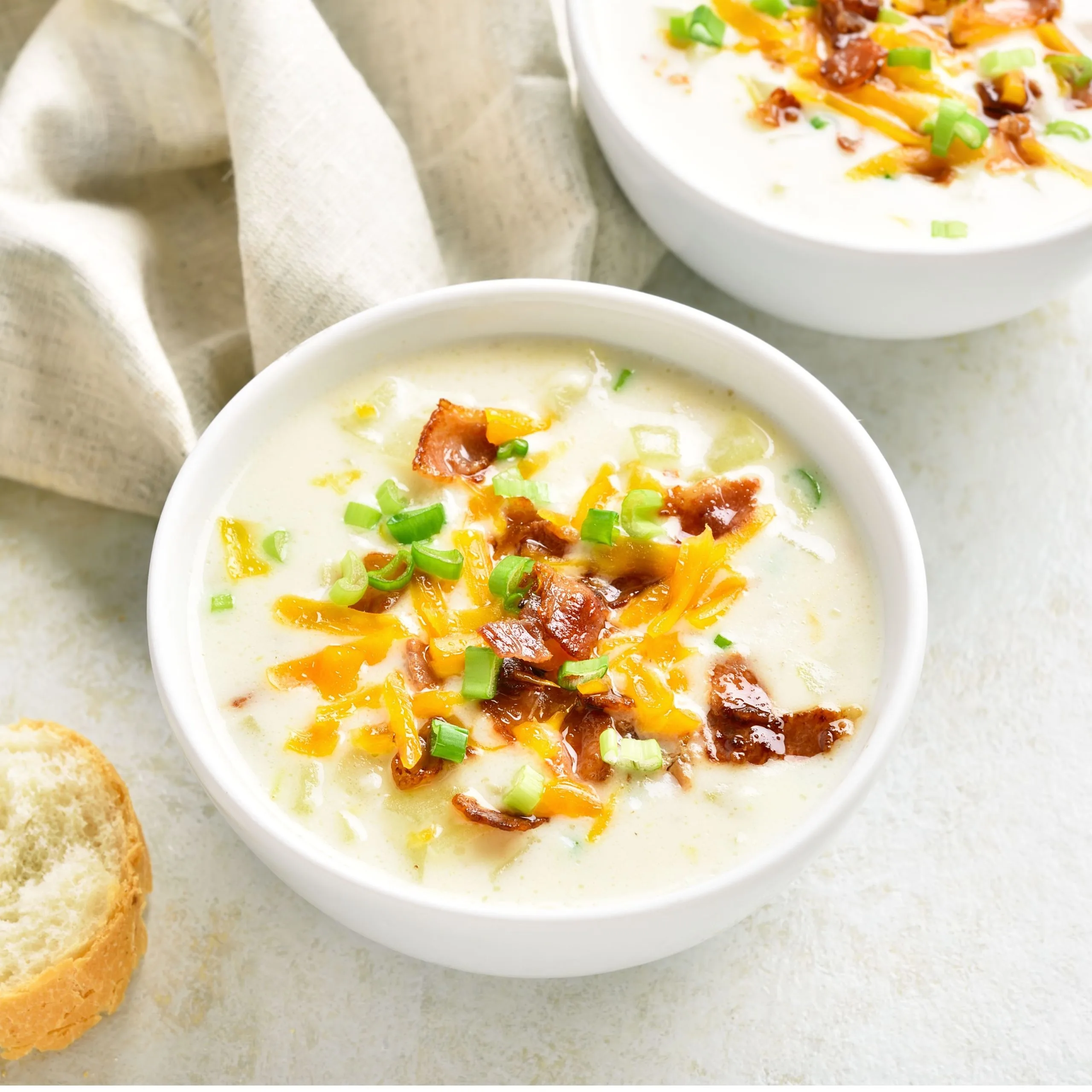 hash brown potato soup for two