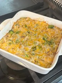 chicken and stuffing casserole