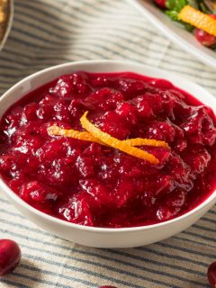 easy small batch cranberry sauce