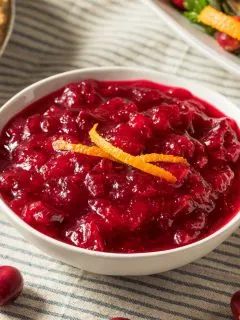 easy small batch cranberry sauce