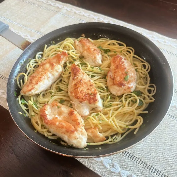 chicken scampi