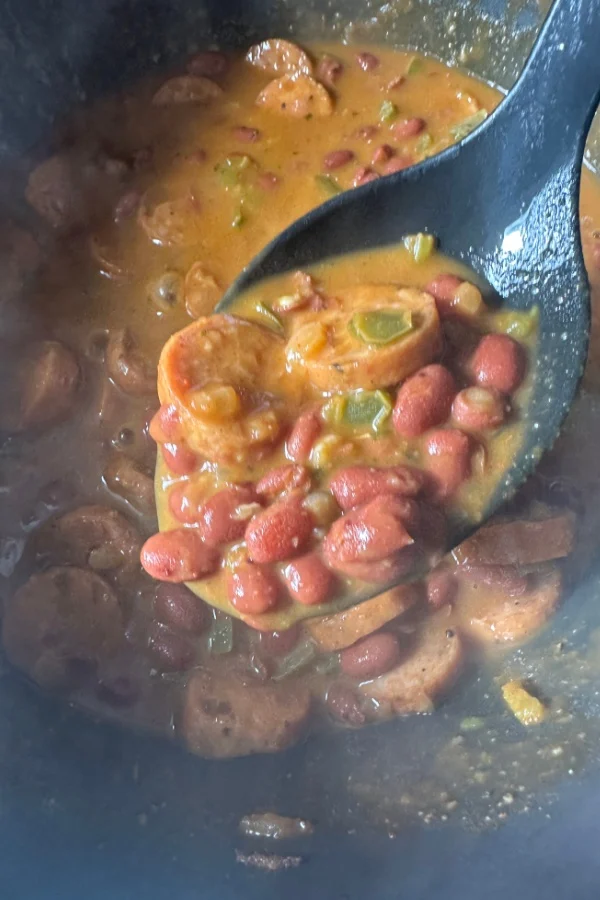 quick red beans and rice