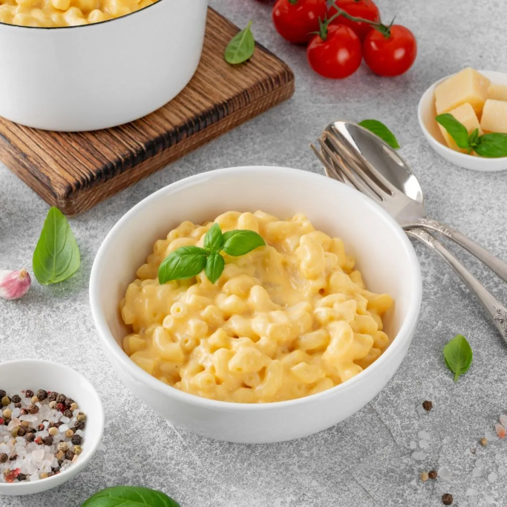 homemade macaroni and cheese