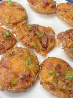 loaded potato rounds