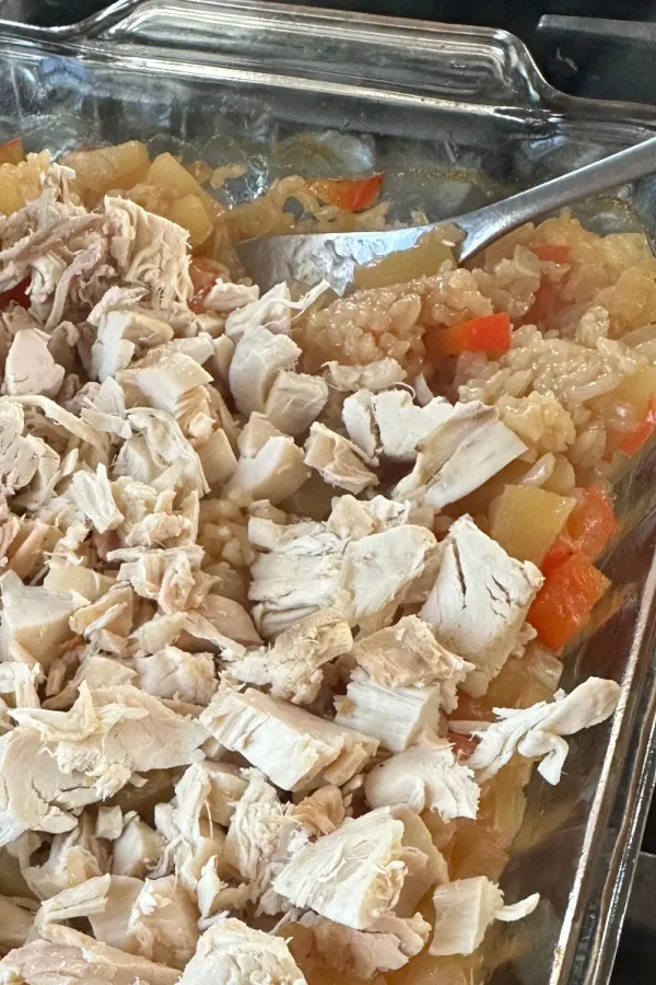 leftover chicken in casserole