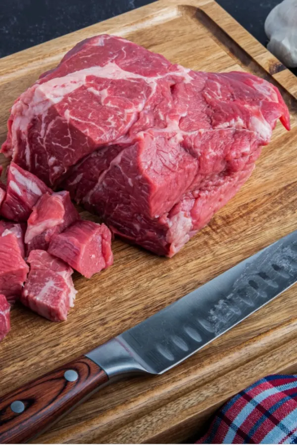 raw chuck roast
