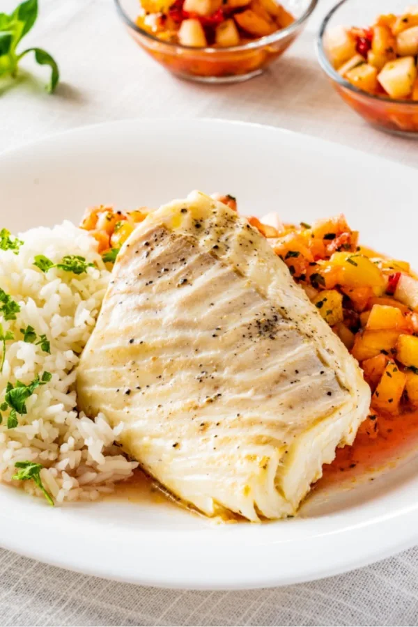 air fryer cod and rice